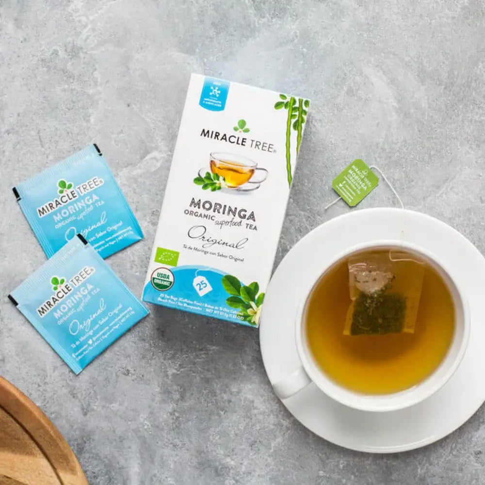 Organic Moringa Tea - Original - Caffeine-Free Herbal Tea